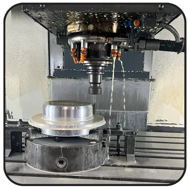 Precision CNC Machining of Metal Component